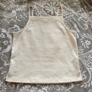 madewell apron tank top